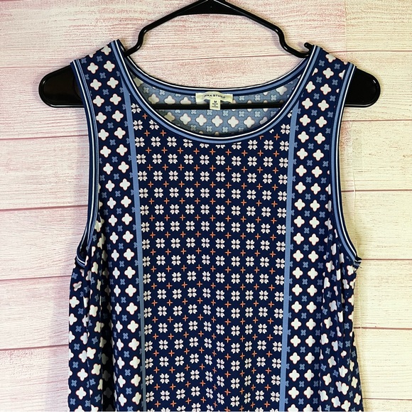 Max Studio Sleevelesss Printed Dress Size Medium - Picture 2 of 7